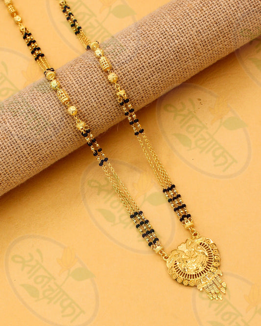 FLAWLESS GOLD PLATED MANGALSUTRA