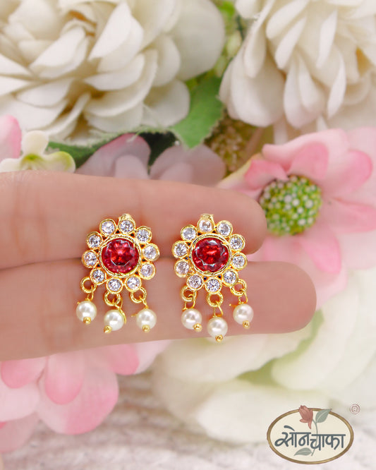 CLASSY PEARL EARRINGS STUD