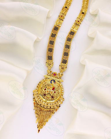 IMPRESSIVE GOLD PLATED MANGALSUTRA