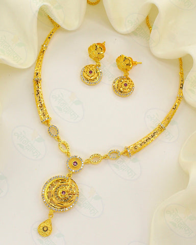 FANCY FLORESCENCE NECKLACE