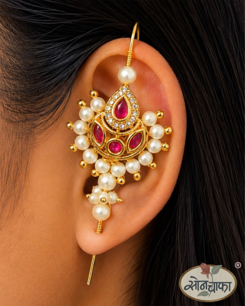 FANCY MOTI EAR-CUFF