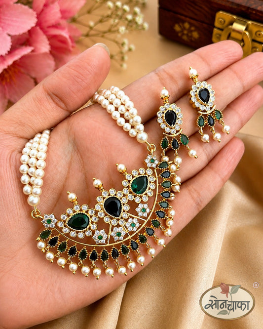 LATEST DESIGNE MOTI NECKLACE