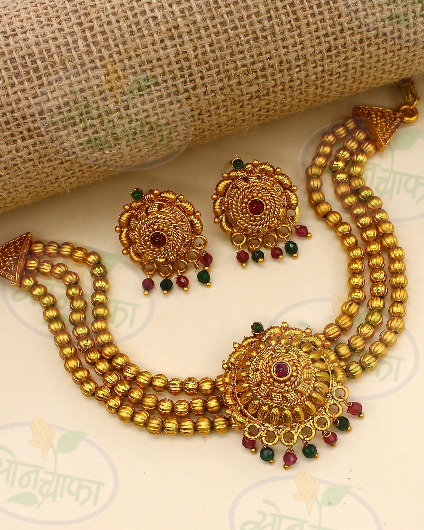 CLASSIC PESHWAI CHOKER SET