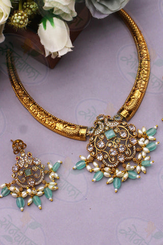 BEAUTEOUS RAJASI NECKLACE