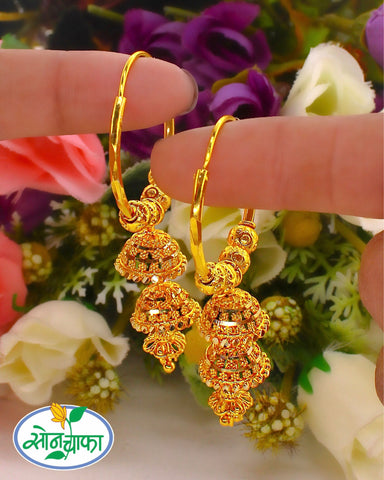 ENTICING FLORAL EARRINGS