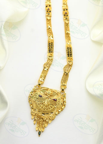 ATTRACTIVE GOLD PLATED MANGALSUTRA