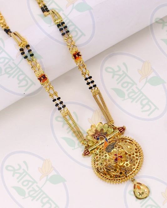 CLASSSICAL PEACOCK MANGALSUTRA