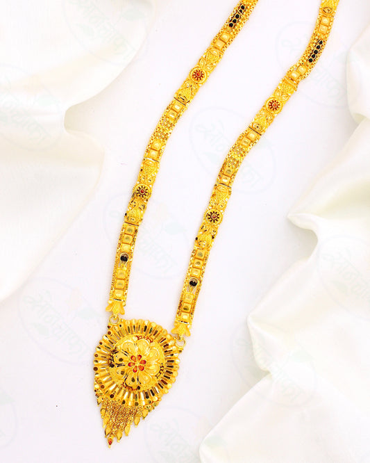 FANCY TRADITIONAL 1 GRAM GOLD MANGALSUTRA
