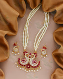 CLASSIC PEAFOWL PEARL NECKLACE