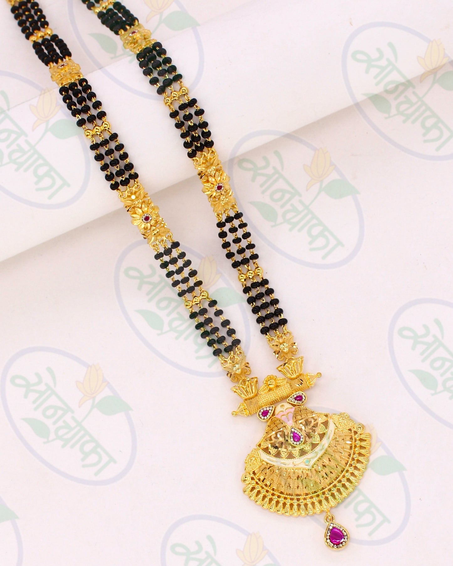 BRILLIANT GOLD PLATED MANGALSUTRA