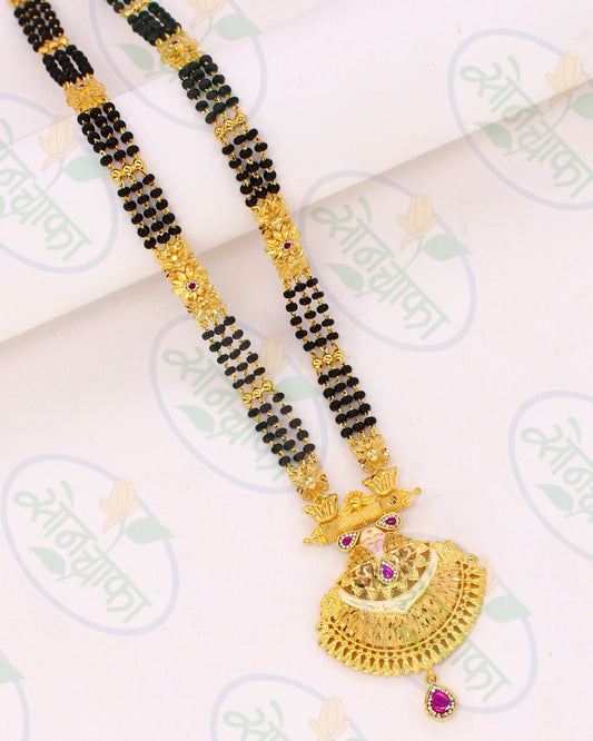 BRILLIANT GOLD PLATED MANGALSUTRA