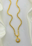 DAZZLING ALLURING GOLDEN CHAIN