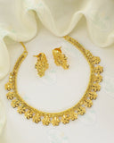 FLORESCENCE GOLD PLATED NECKLACE