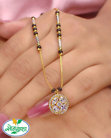 SHIMMERING DIAMOND MANGALSUTRA