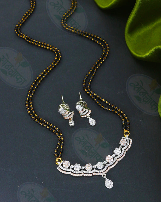 MODISH DAINTY DIAMOND  MANGALSUTRA