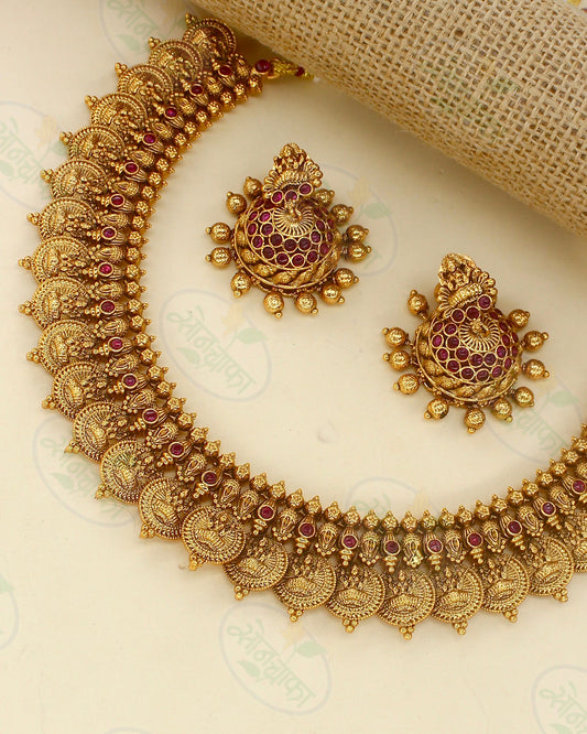 COIN TEMPLE NECKLACE