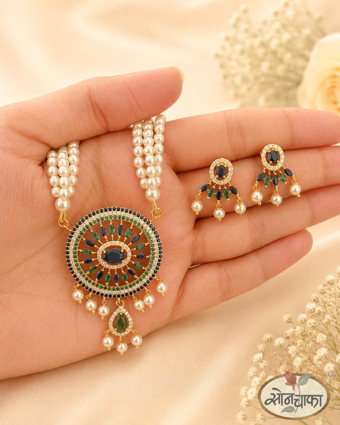 CIRCLE DESIGNER NECKLACE