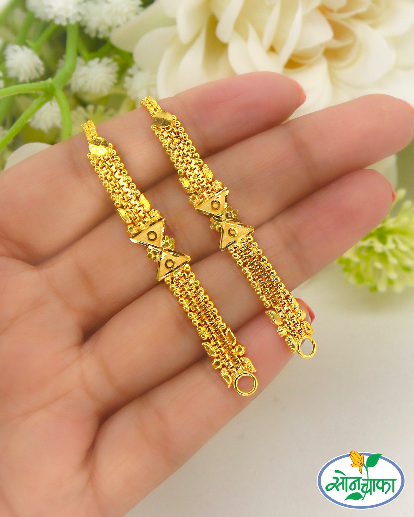 FANCY GOLD PLATED KANCHAIN