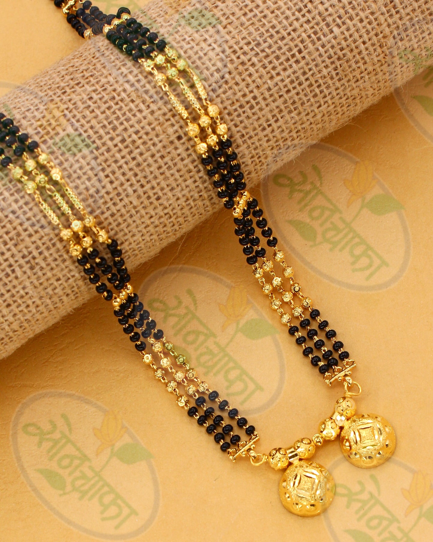 EXQUISITE GOLD PLATED MANGALSUTRA