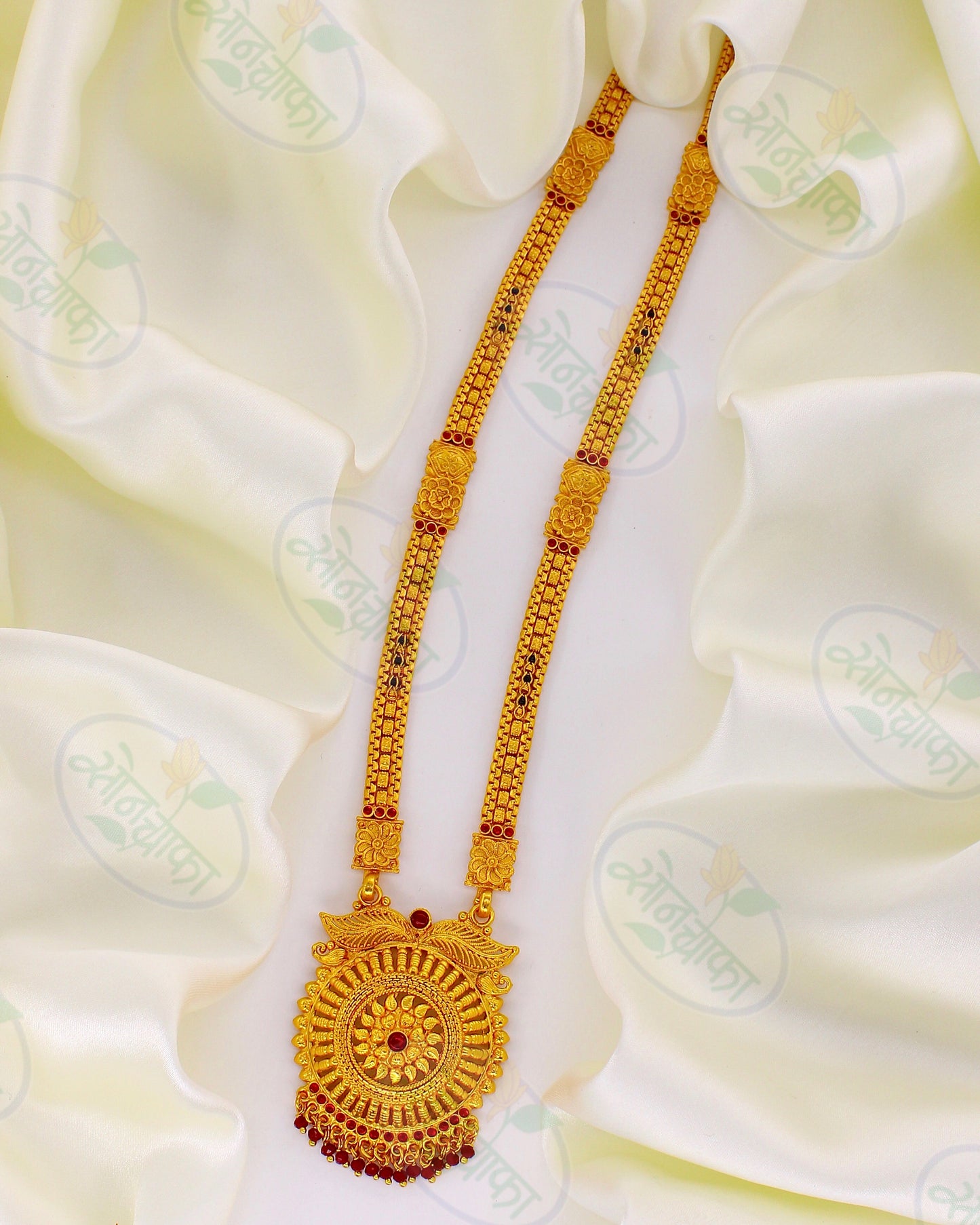 SPARKLING FLORAL MATTE MANGALSUTRA