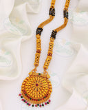 ARTISTIC MATTE GOLD MANGALSUTRA