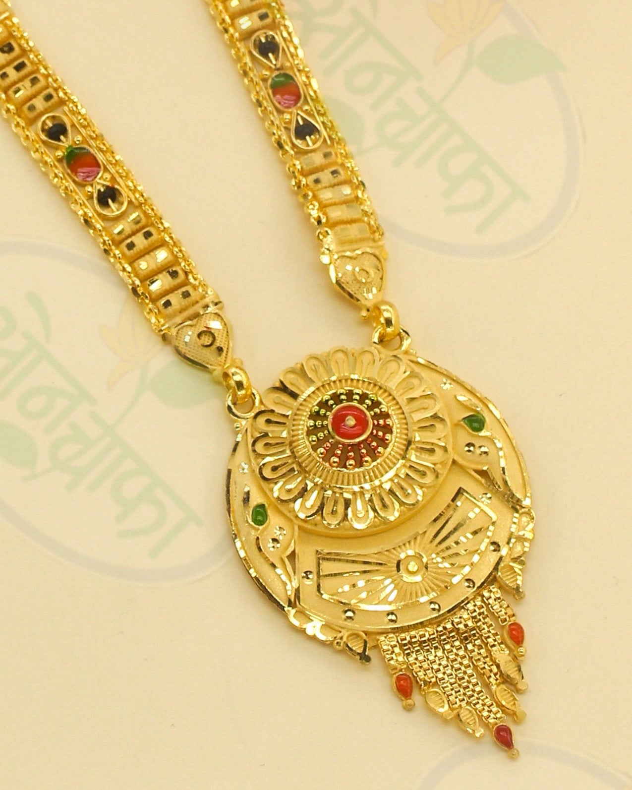 LATEST GOLD PLATED MANGALSUTRA