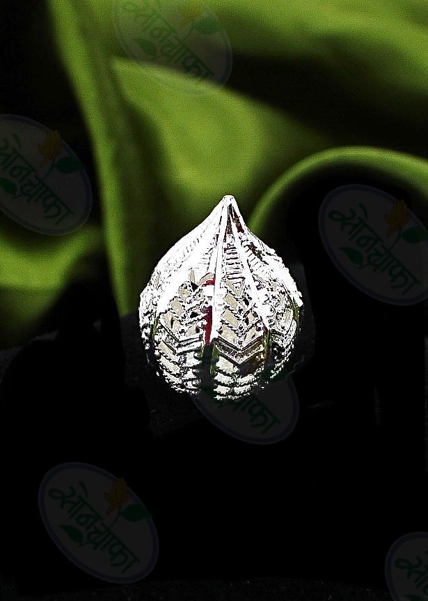 SILVER FINISH GANPATI MODAK