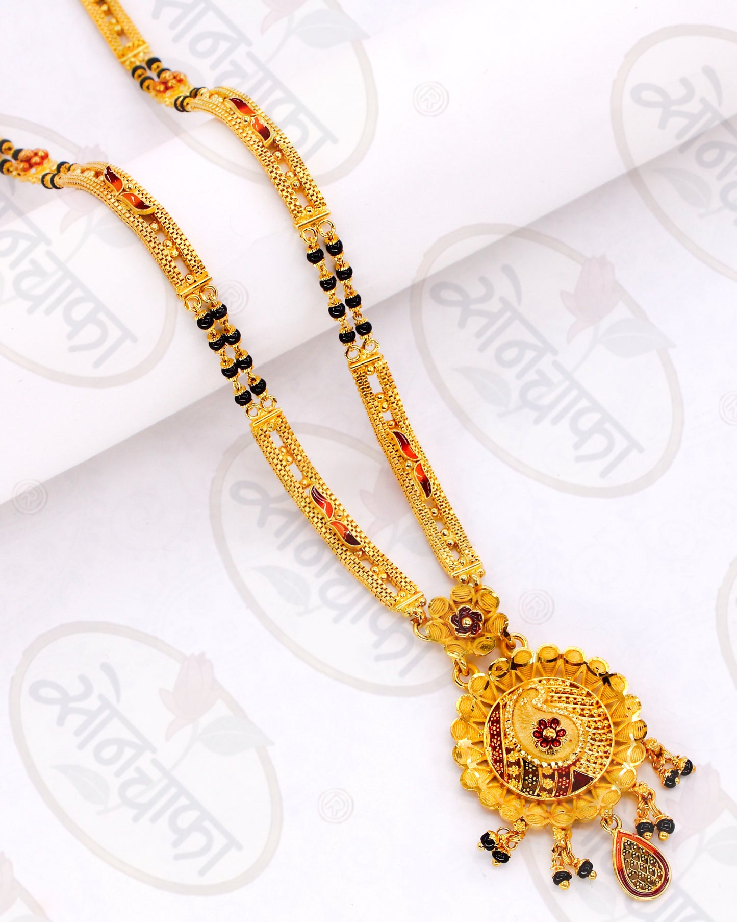 BRILLIANT GOLD PLATED MANGALSUTRA