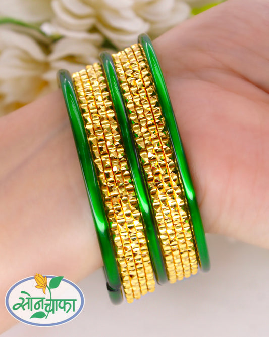 EVERLASTING GRACE  GOLD BANGLES