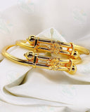 RADIANT FLORAL BABY BANGLES