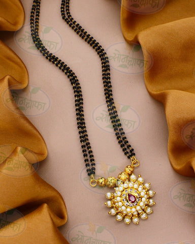 DESIGNER PEARL MANGALSUTRA