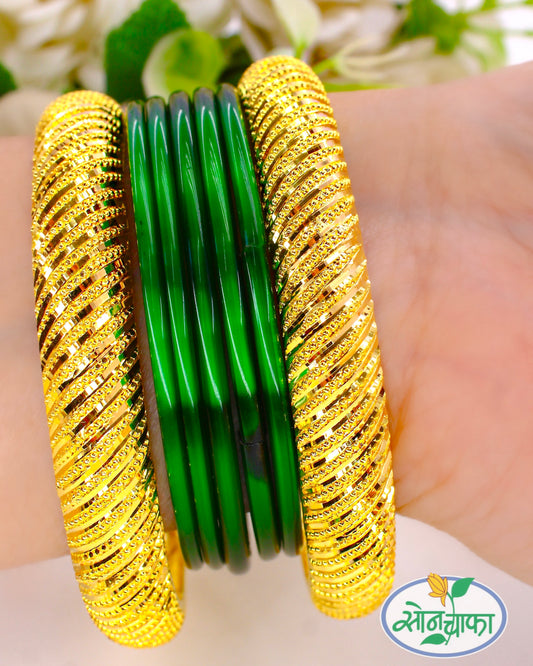 GORGEOUS GOLD PLATED BANGLES