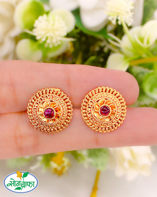BLOSSOM DESIGNER EAR-STUDS