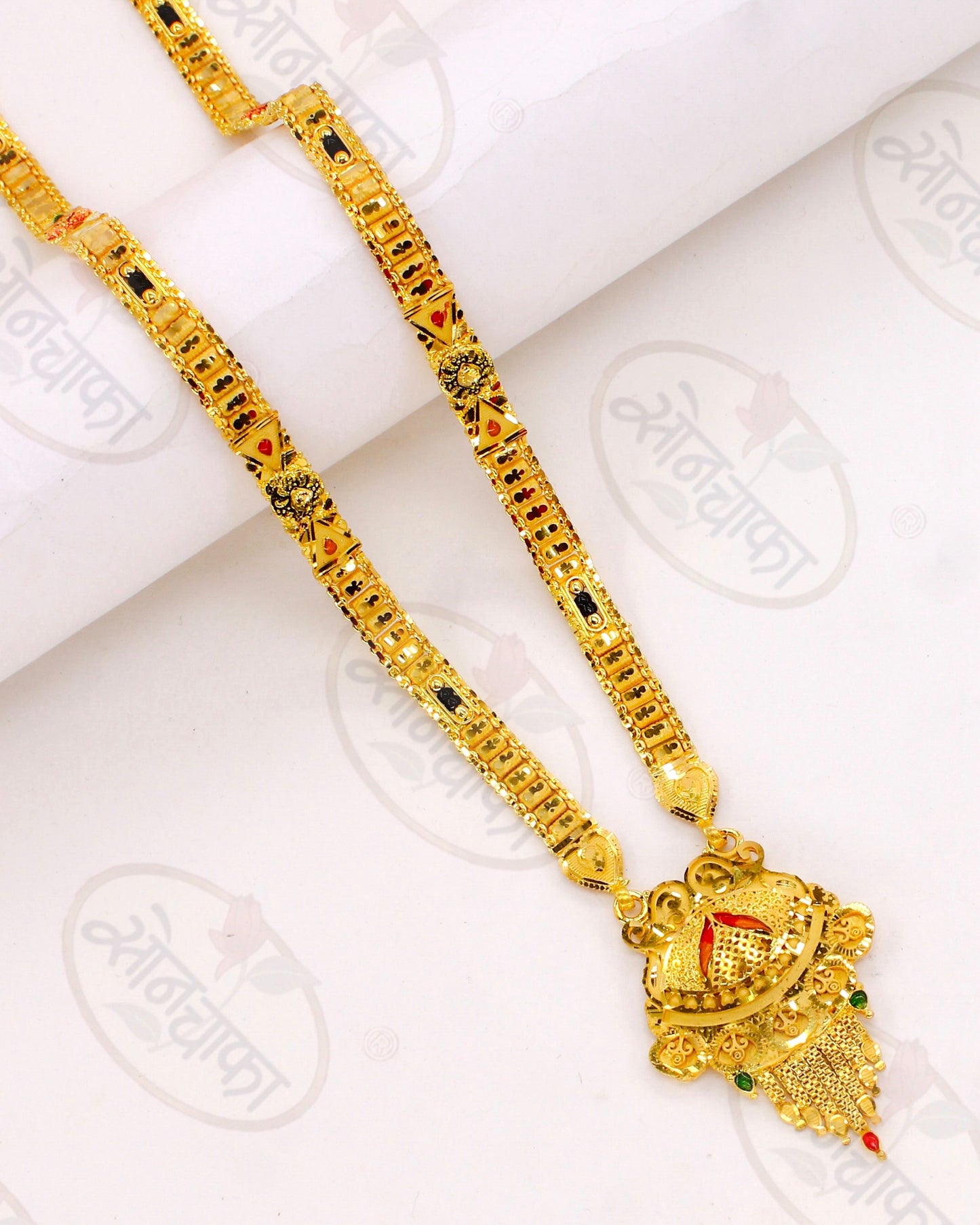 BEAUTIFUL GOLD PLATED MANGALSUTRA