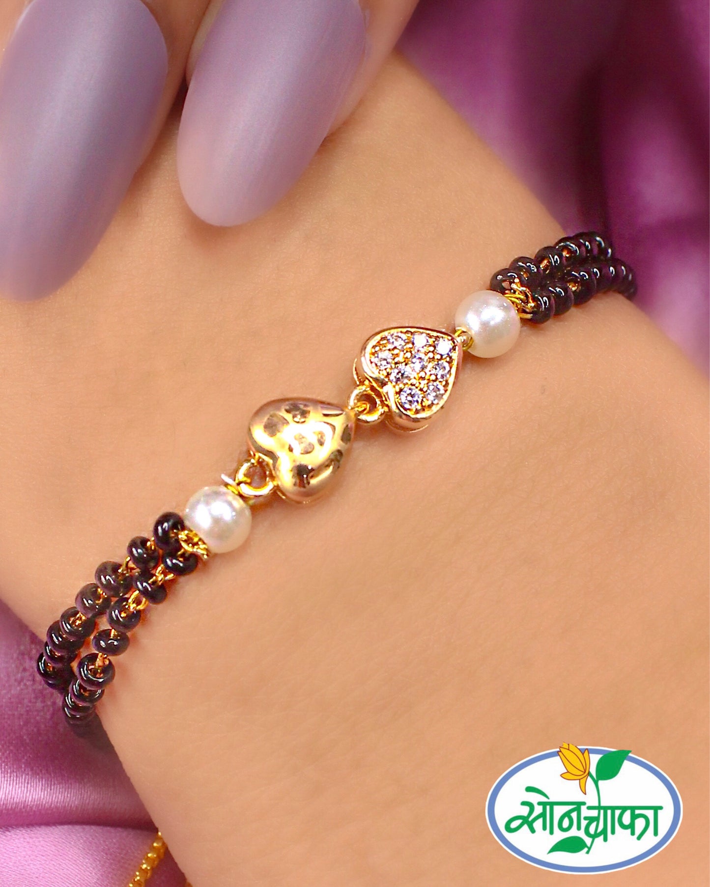 HEART SHAPE DESIGNER BRACELATE