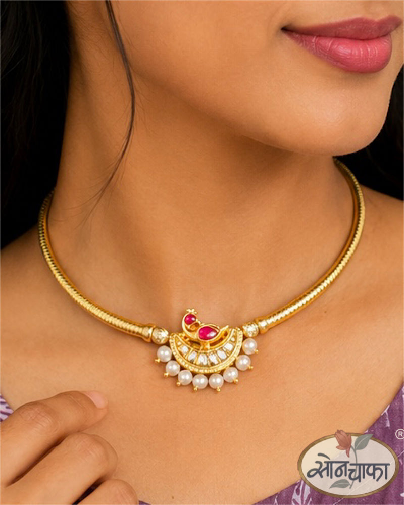 ELEGANCE SARI NECKLACE