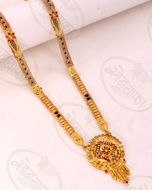 IMPRESSIVE PEACOCK MANGALSUTRA