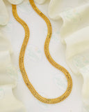 TEXTURED GOLD PLATED CHAIN