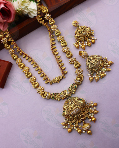 TRENDY SOUTH INDIAN NECKLACE