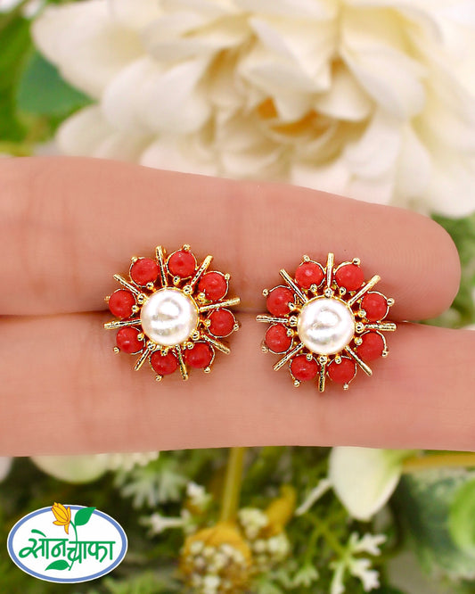 NAVRATNA DESIGNER EARRINGS