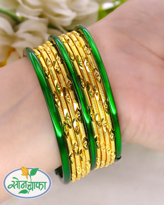 BEAUTIFUL GOLD PLATED BANGLES