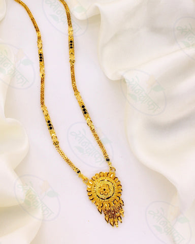 BRILLIANT GOLD PLATED MANGALSUTRA