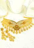 CHARMING GOLD PLATED NECKLACE