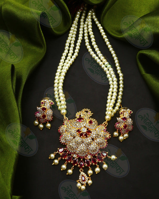 GORGEOUS DESIGNER MOTI NECKLACE