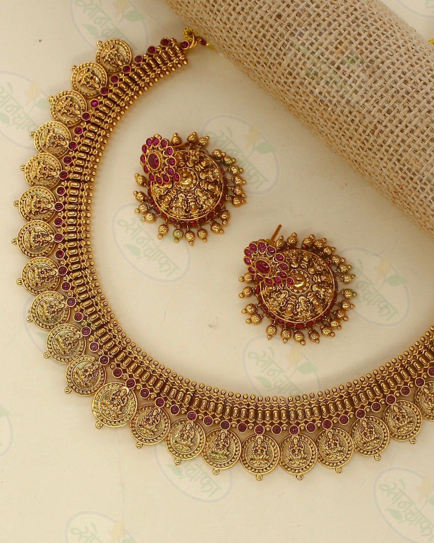 RADIANT LAKSHMI NECKLACE NET