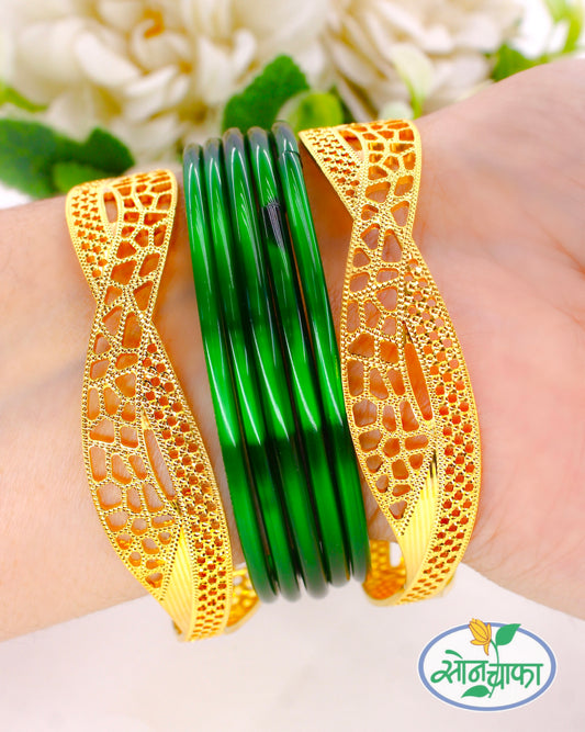 CHARMING GOLD PLATED MANGALSUTRA