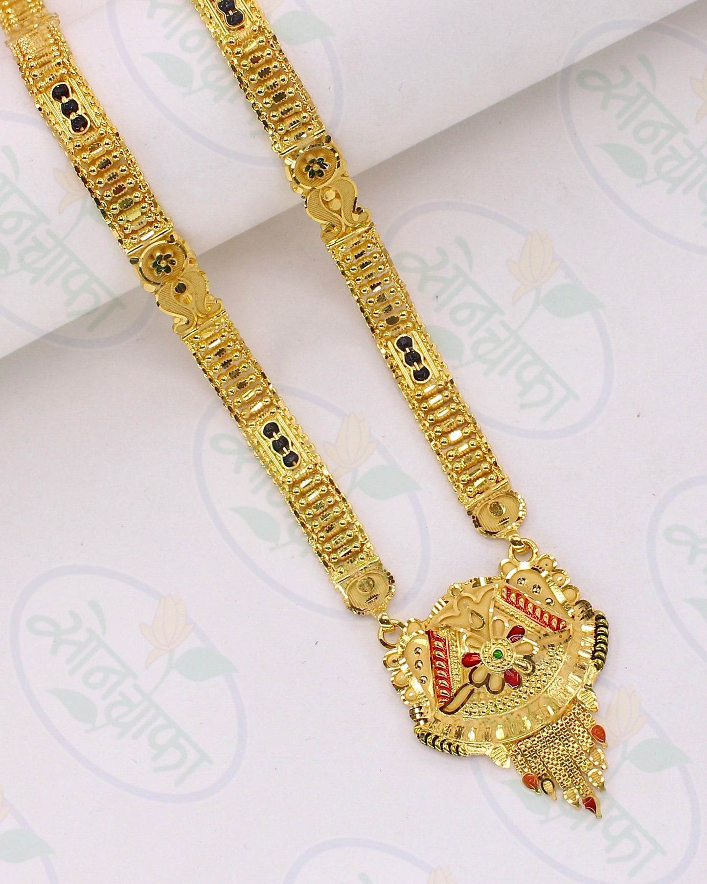 EXCELLENT GOLD PLATED MANGALSUTRA