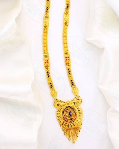 CHIC & GLAM GOLD PLATED MANGALSUTRA