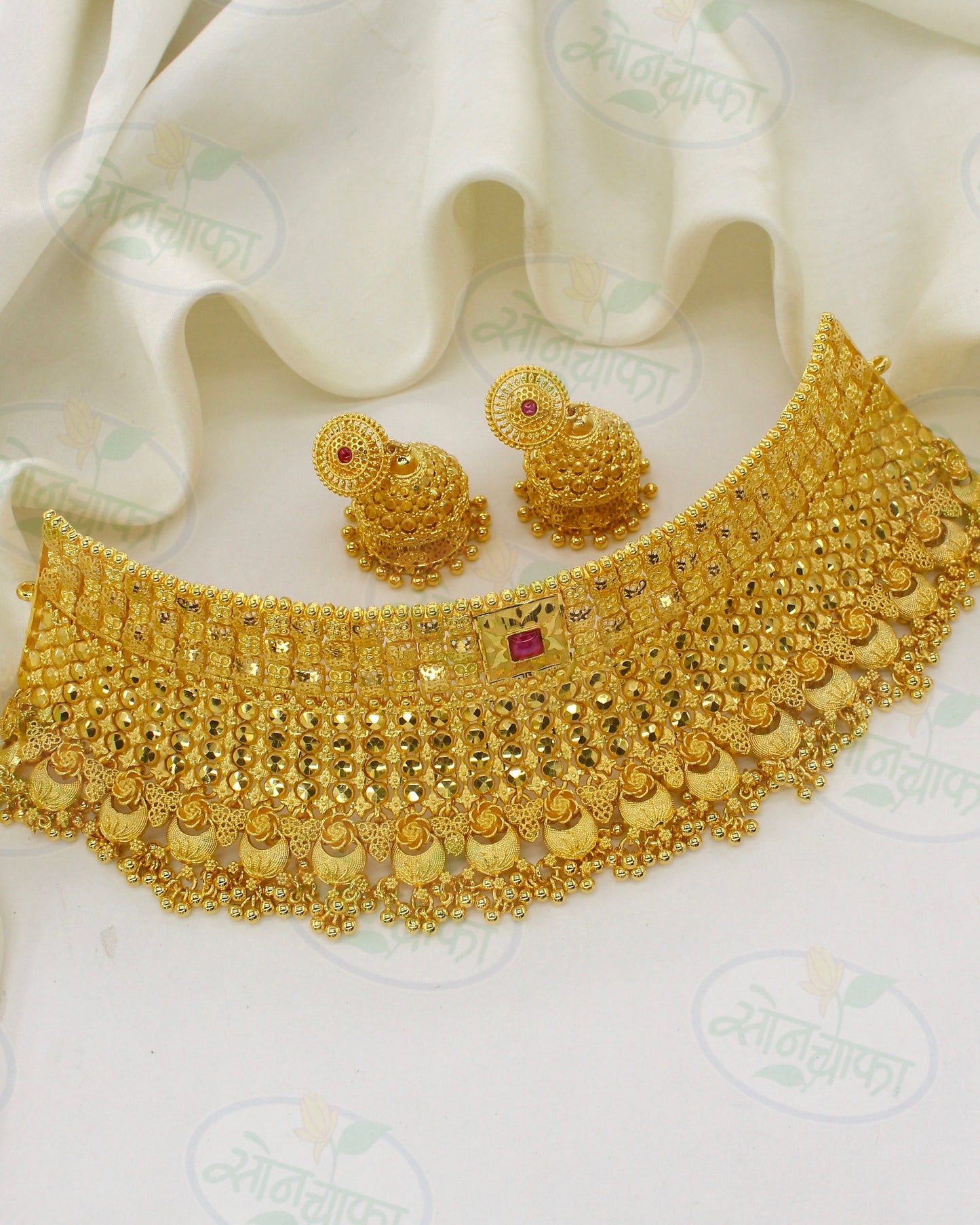 BRIDAL DESIGNER CHOKER SET – Sonchafa