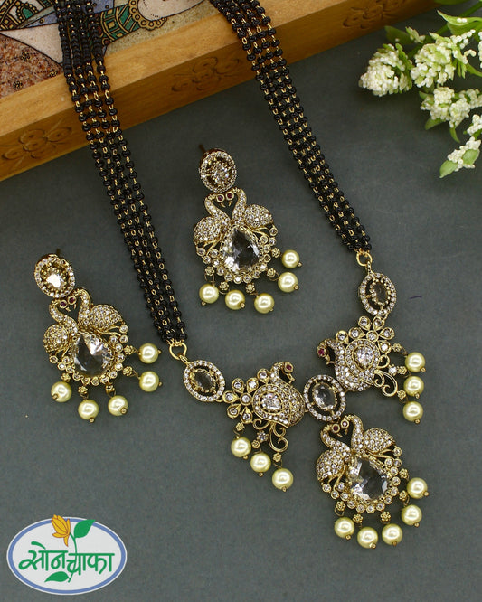 GRACEFUL PEACOCK MANGALSUTRA